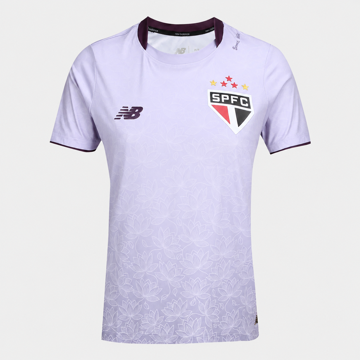 Camisa São Paulo Comemorativa Flor de Lótus New Balance Feminina 2026