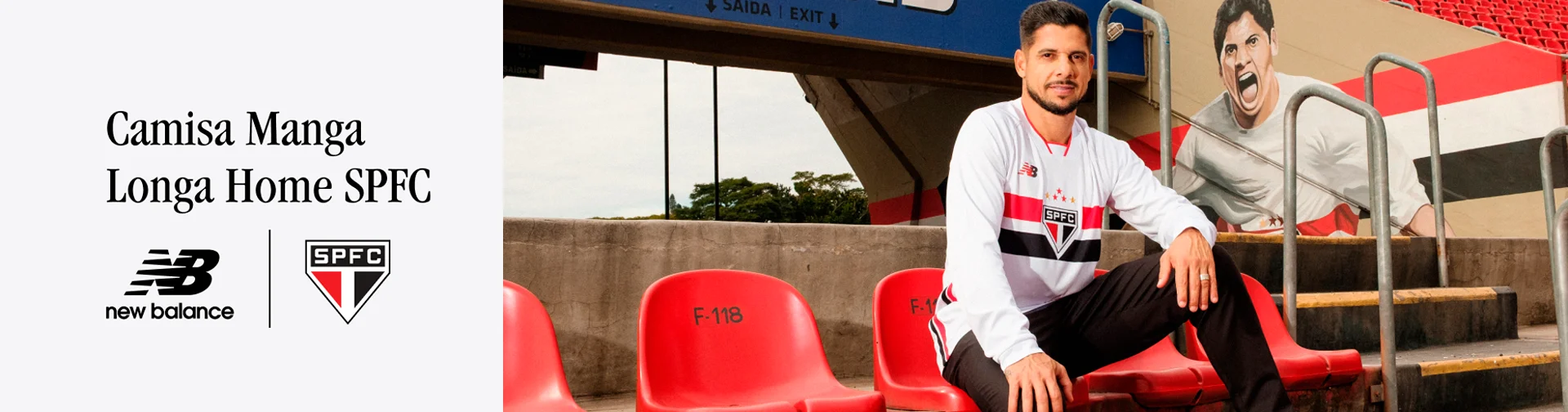 Camisa Manga Longa Home SPFC